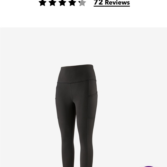 NWT Women’s Patagonia Lightweight Pack Out Crops 19”. Black. Size Small - Picture 5 of 8